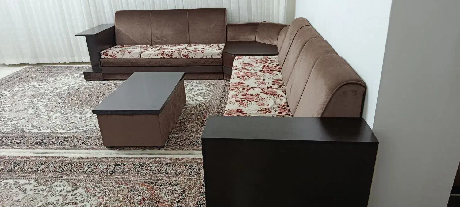 مبلمان راحتی7نفره|مبلمان خانگی و میز عسلی|محمدیه-قزوین, |دیوار