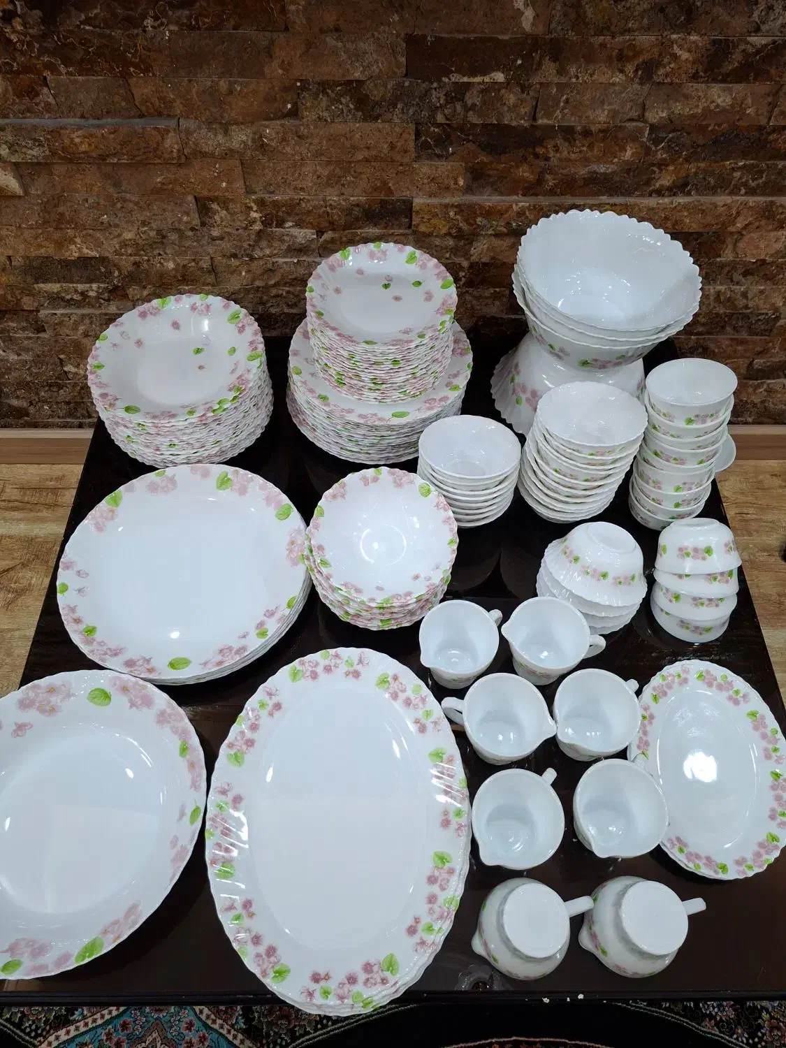 سرویس ظروف ارکوپال امارات درجه ۱ در حد خیلی نو|ظروف سرو و پذیرایی|تهران, ونک|دیوار