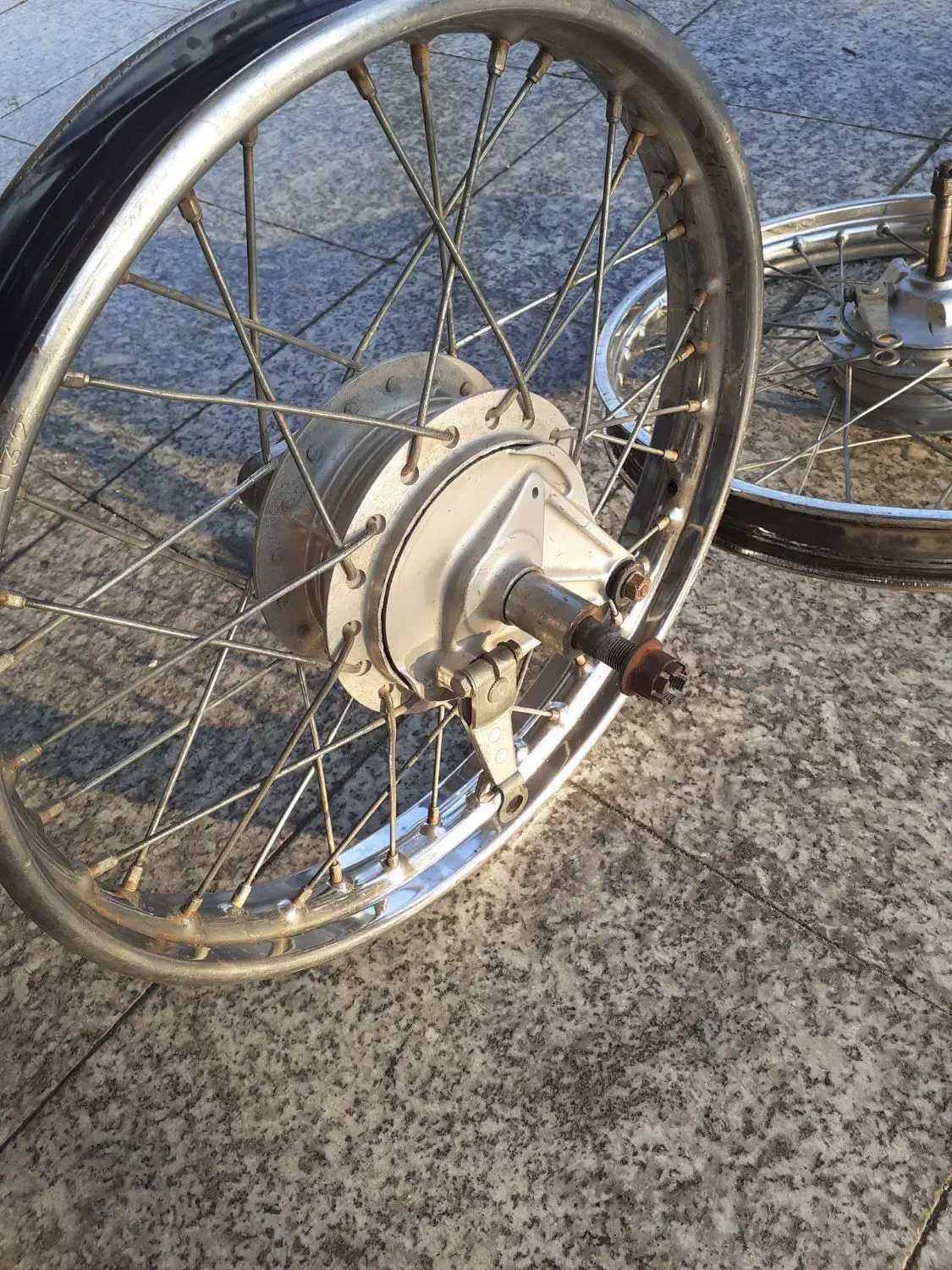 یک جفت رینگ جلو وعقب تکتازی|قطعات یدکی و لوازم جانبی|شادگان, |دیوار