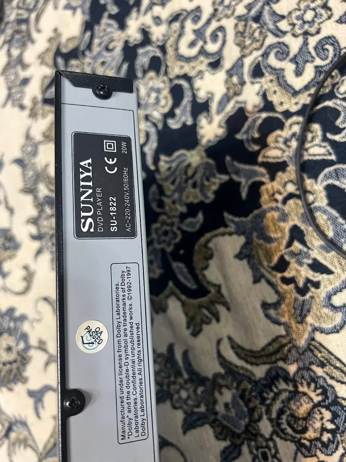 دی وی دی پلیر سانیا کارکرده|پخشکننده DVD و ویدیو|اصفهان, قلعه طبره|دیوار