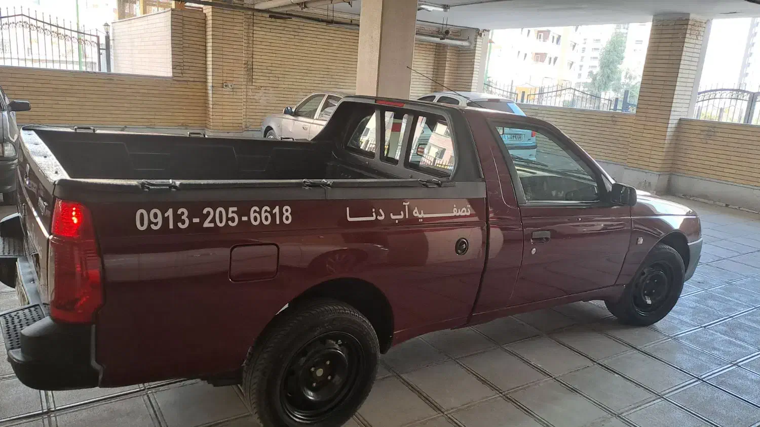 وانت آریسان ۲ عنابی|خودرو سواری و وانت|اصفهان, کوی شهید کشوری|دیوار