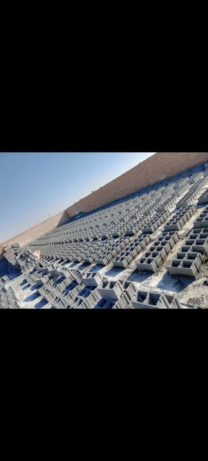 بلوک سیمانی ته پر کونیک دار|مصالح و تجهیزات ساختمان|یزد, |دیوار