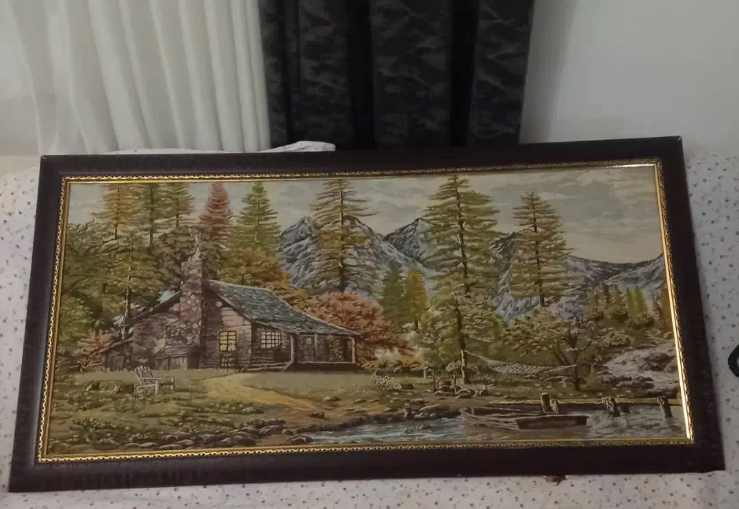 فروش دو گلیم فرش  تابلوی دیواری دو چراغ شمعدونی|گلیم، جاجیم، گبه|رشت, کوی مهر|دیوار