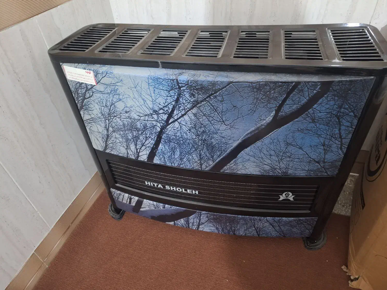 بخاری گازی اصل|بخاری، هیتر، شومینه|بهبهان, |دیوار