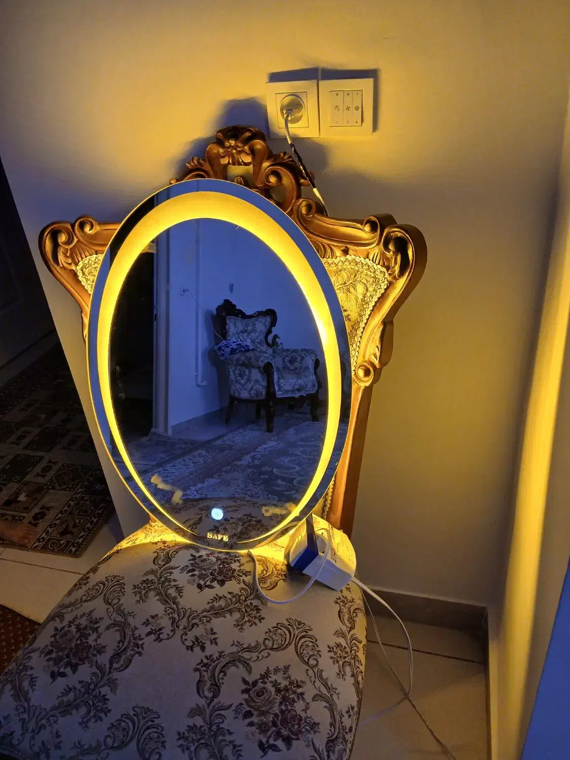 اینه بک لایت لمسی|آینه|ملایر, |دیوار