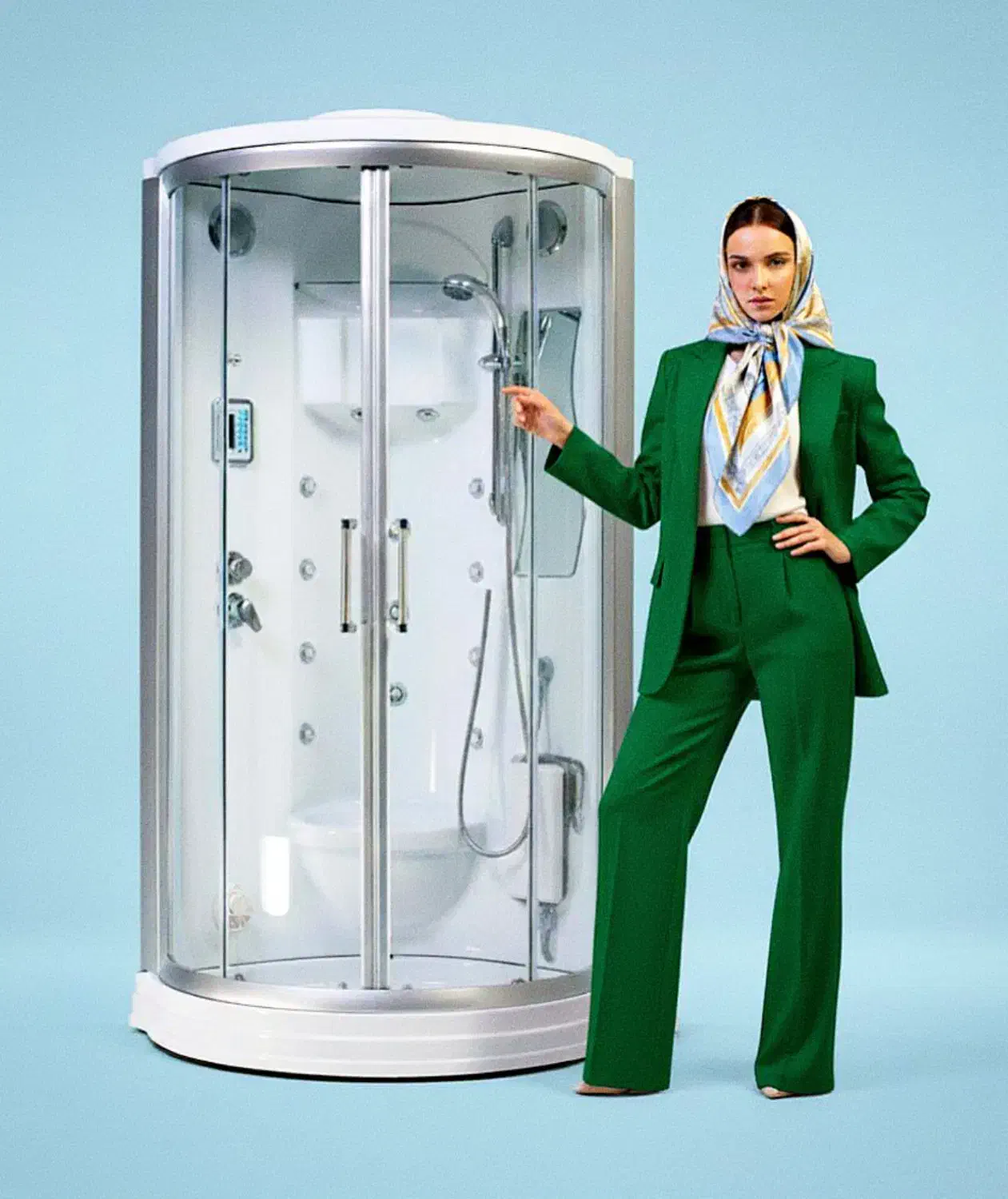 کابین دوش و سونا بخار داغ برای مردم کرمانشاه جکوزی|لوازم حمام|کرمانشاه, |دیوار