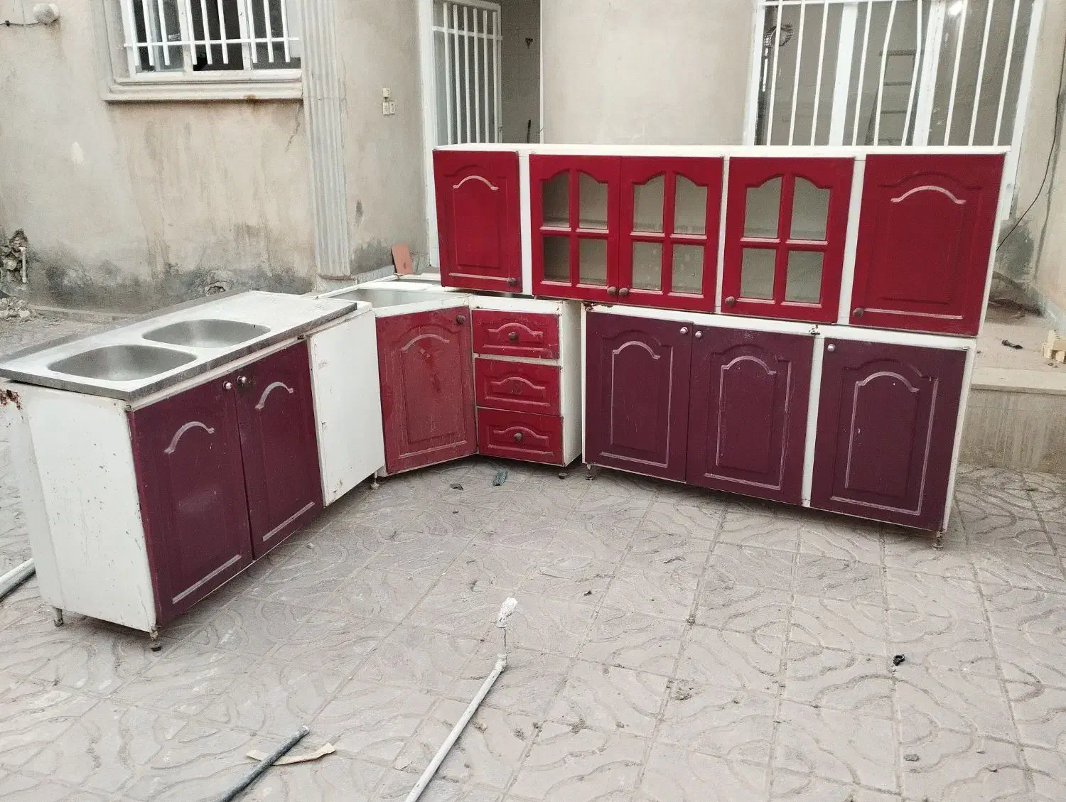 کابینت فلزی،هود،سینک ظرفشویی|مصالح و تجهیزات ساختمان|شاهین‌شهر, شهرک گلدیس|دیوار