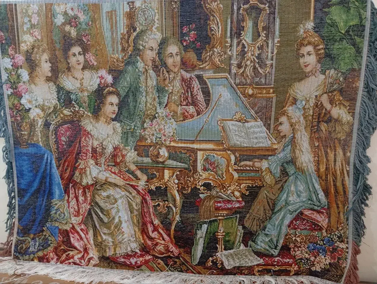 تابلوفرش دستبافت پیانوزن|تابلو فرش|سهند, |دیوار