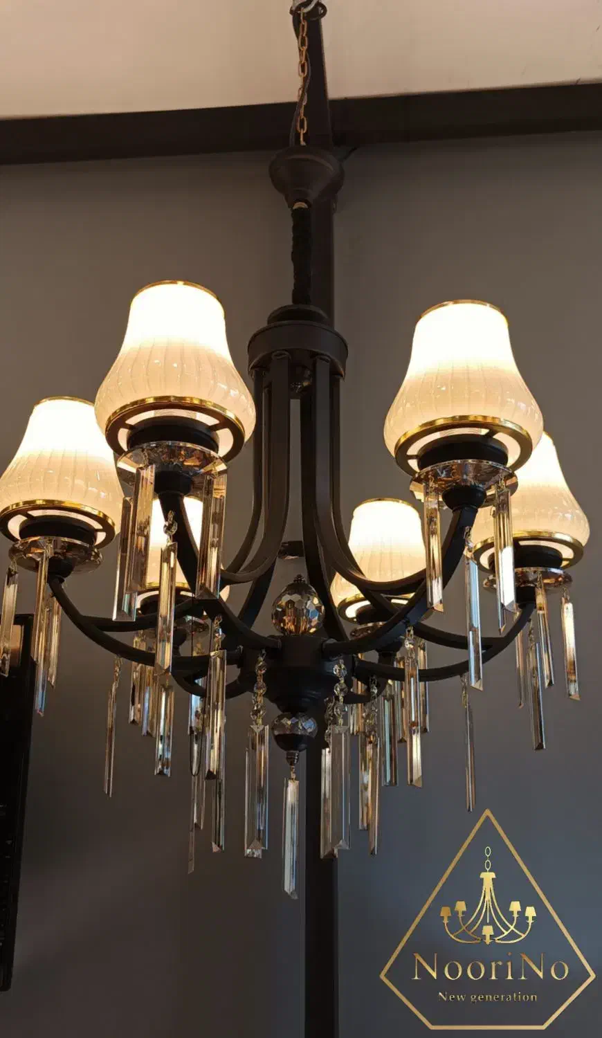 لوستر مدرن و نئوکلاسیک / اقساطی + تخفیف حضوری|لوستر و چراغ آویز|اندیشه, اندیشه فاز ۵|دیوار