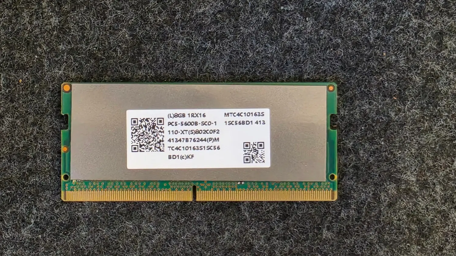 رم 8 گیگابایت لپ تاپ DDR5 تک کاناله 5600 مگاهرتز|قطعات و لوازم جانبی رایانه|اصفهان, هزارجریب|دیوار