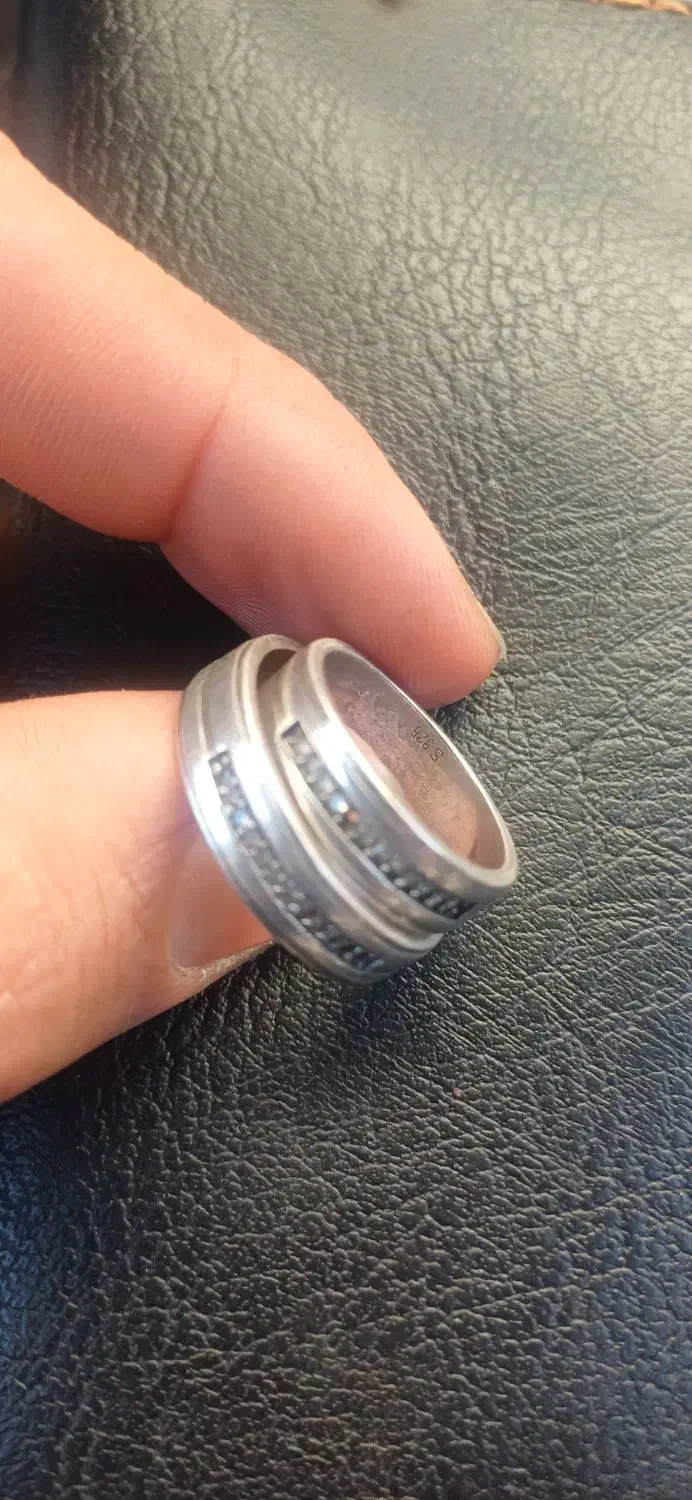 حلقه ازدواج نقره|کلکسیون اشیاء عتیقه|محمدیه-قزوین, |دیوار