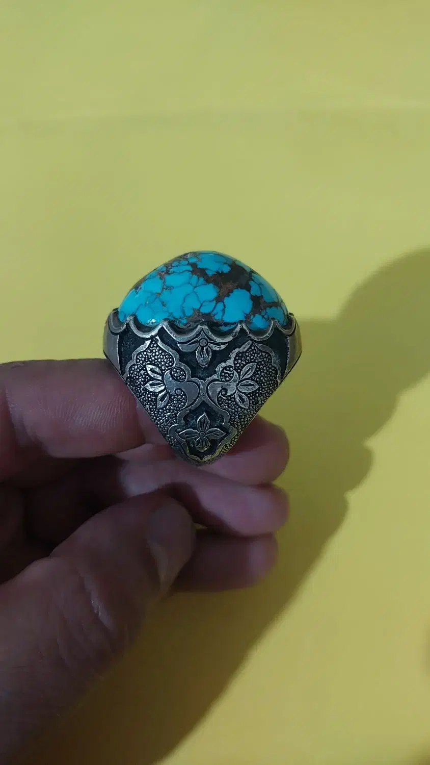 انگشتر فیروزه نیشابور|جواهرات|رشت, رشتیان|دیوار