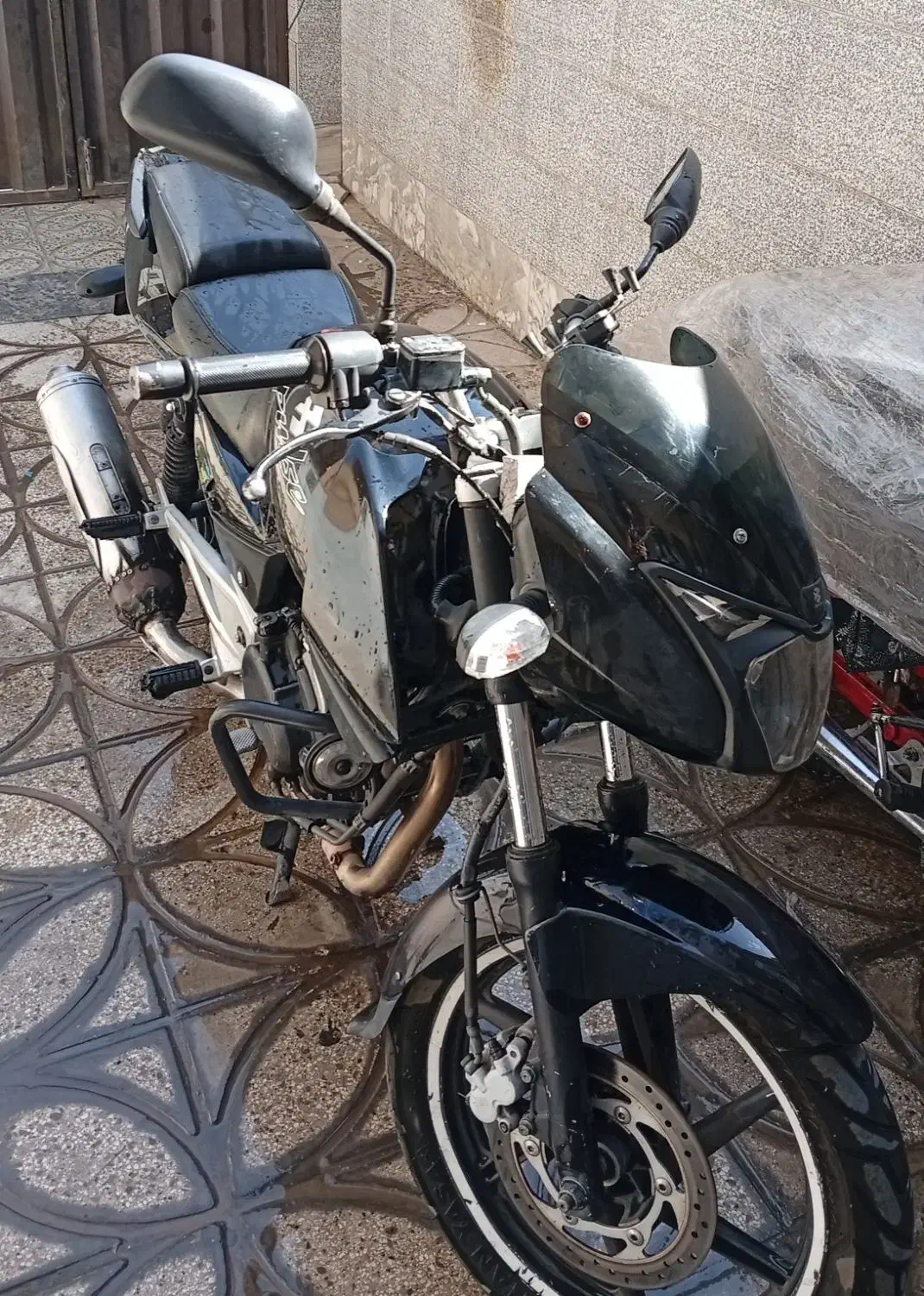 باجاج پالس ۲۰۰ مشکی مدل۸۷|موتورسیکلت|پاکدشت, پاکدشت (مامازند)|دیوار