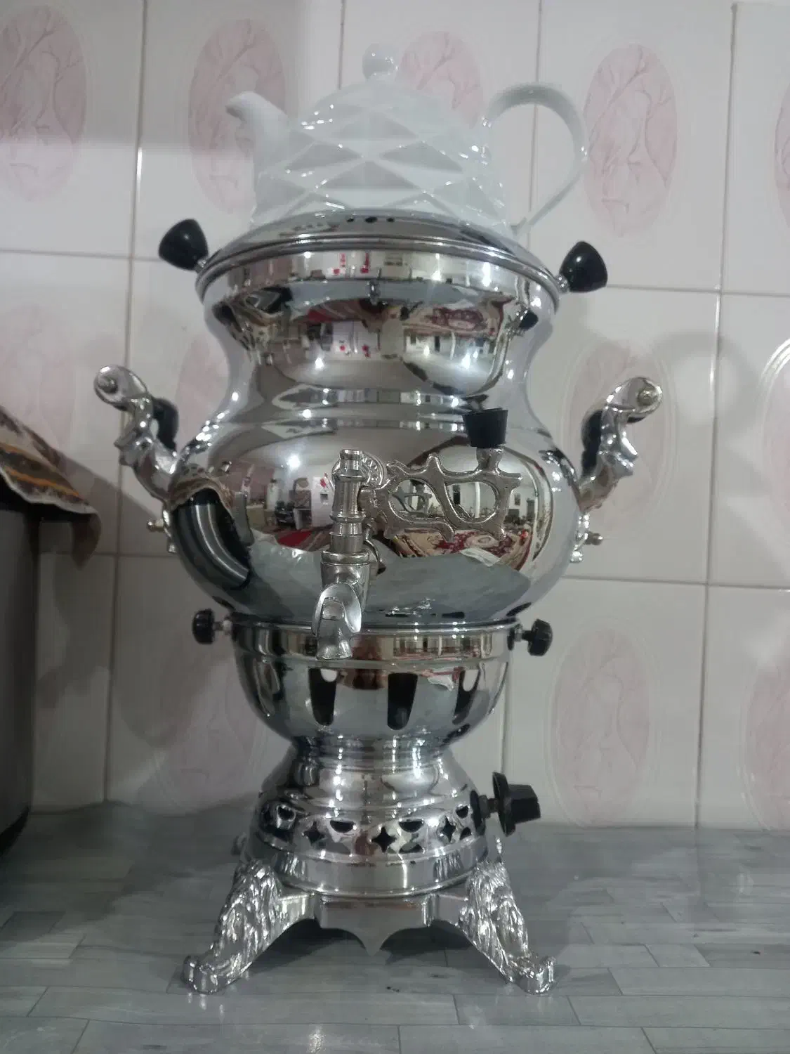 سماور گازی بدون کوره|سماور، چای‌ساز، قهوه‌ساز|نهاوند, |دیوار