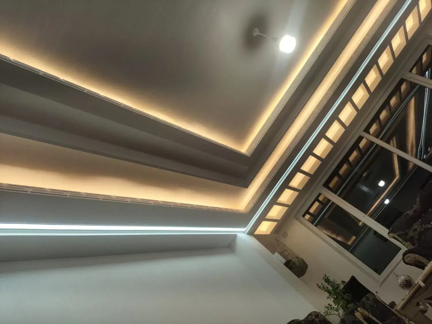 گچکاری انواع ابزار طرح نورمخفی نورپردازی لاین نوری|خدمات پیشه و مهارت|جم, |دیوار