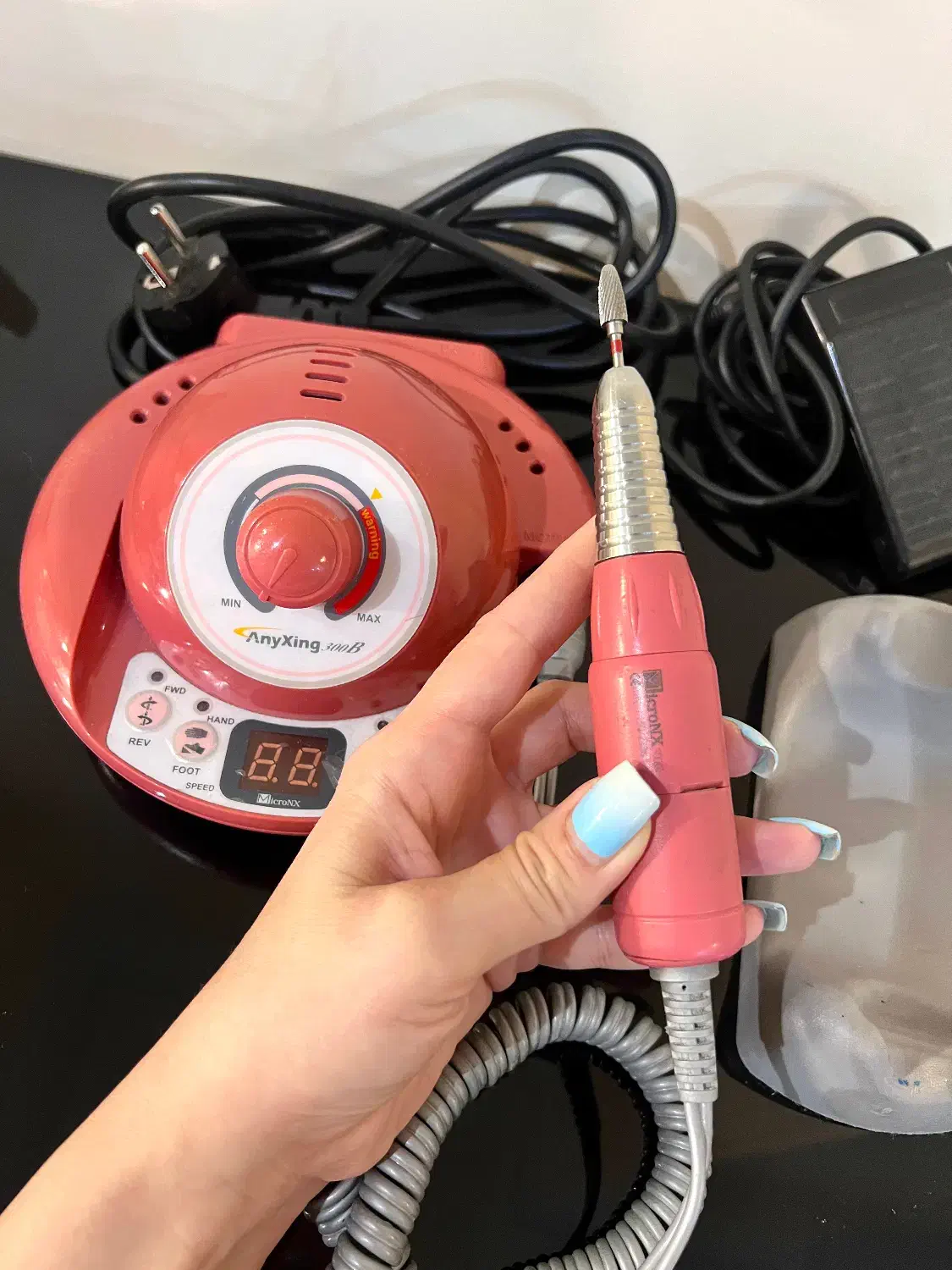 دستگاه سوهان برقی AnyXing 300Bبه همراه لوازم جانبی|آرایشی، بهداشتی، درمانی|تهران, قیطریه|دیوار