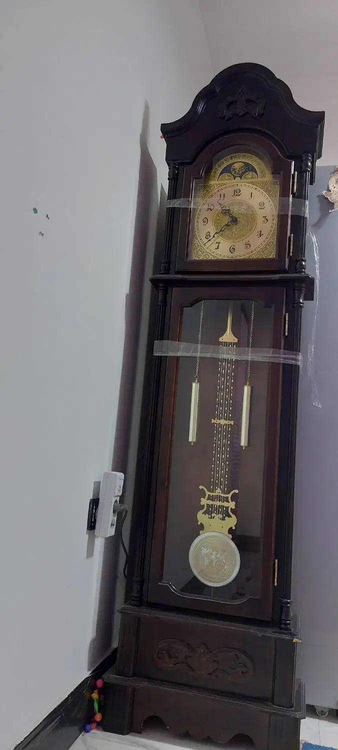 ساعت ایستاده تمام چوب،|ساعت دیواری و تزئینی|ساری, |دیوار