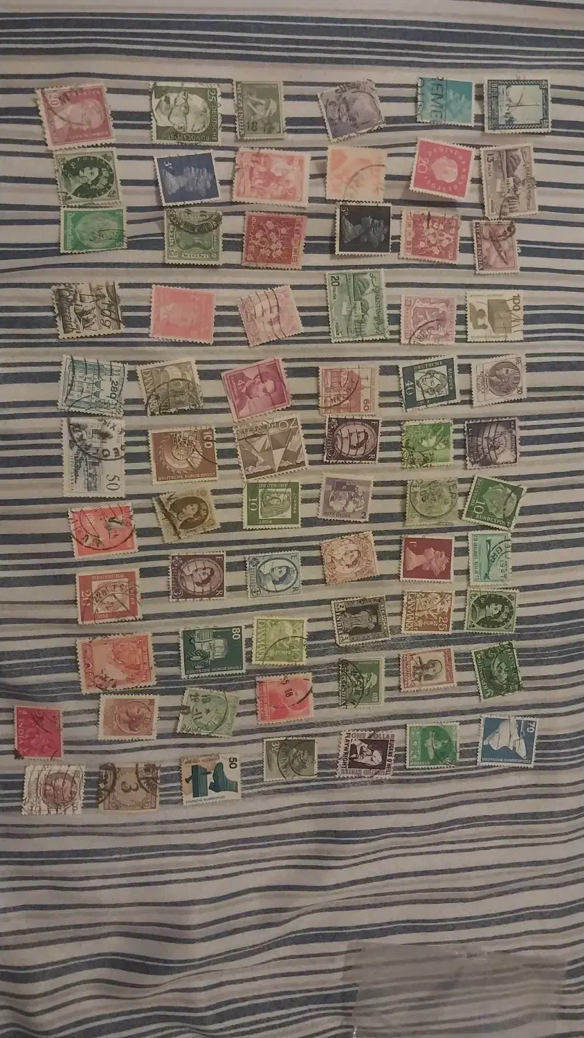 تمبر عطیقه و کلکسیونی|کلکسیون سکه، تمبر، اسکناس|کرج, عظیمیه|دیوار