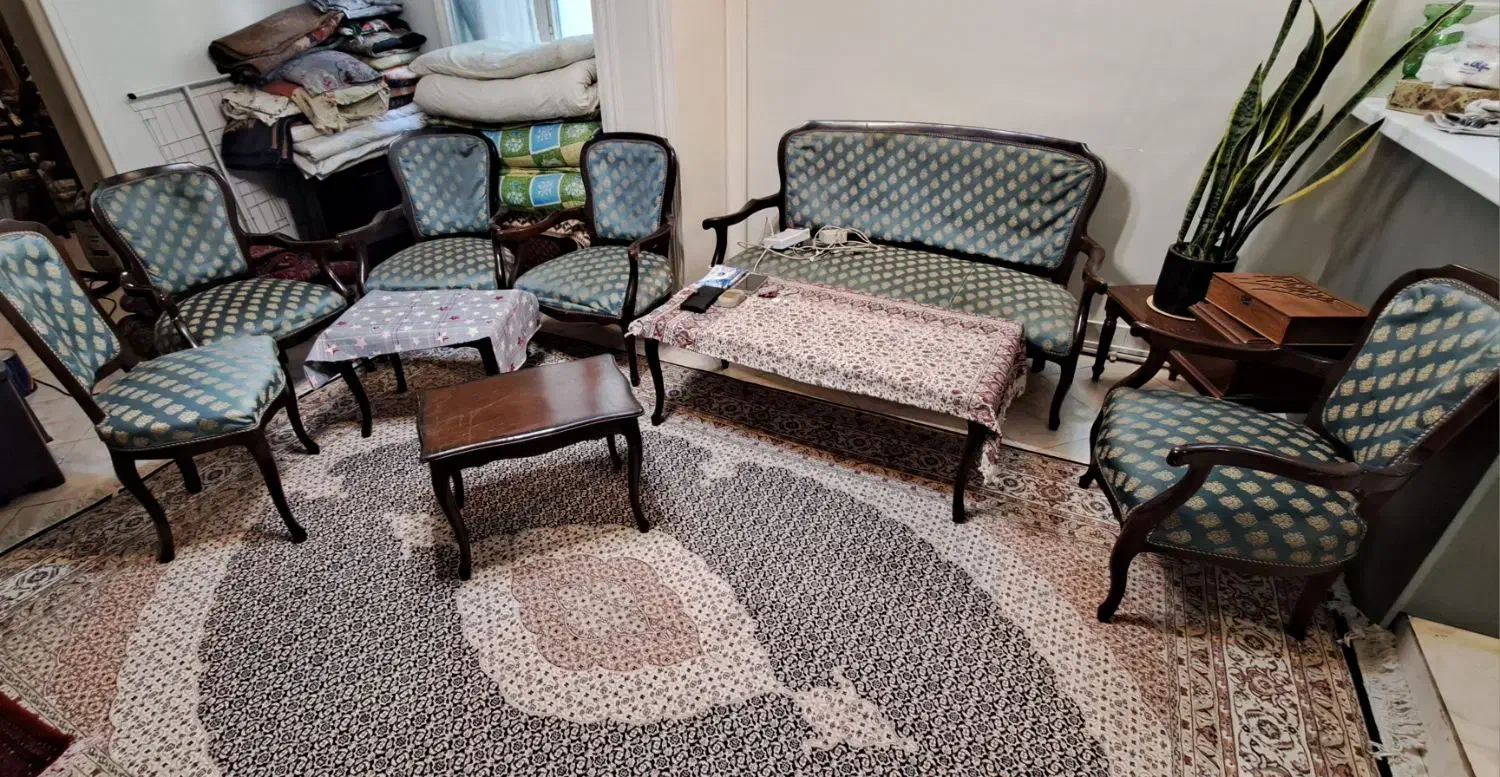 مبل استیل مینیمال، چوب گردو|مبلمان خانگی و میز عسلی|تهران, خرمشهر|دیوار