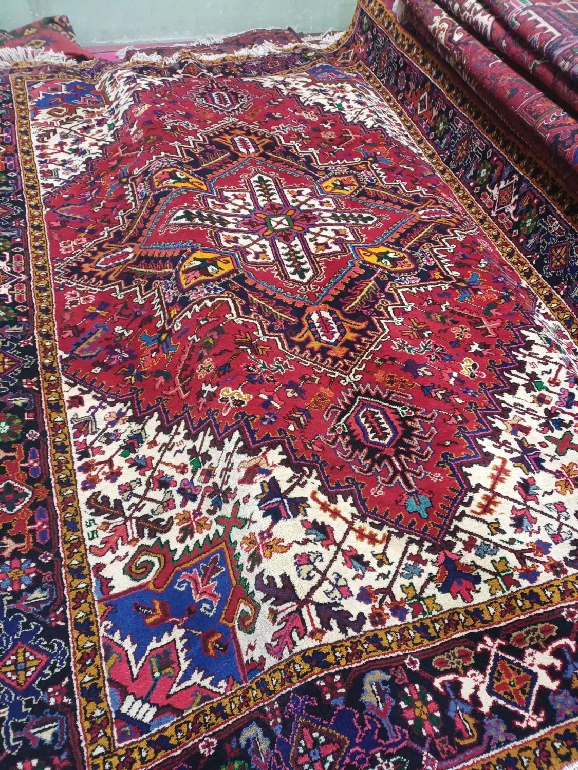 فرش ۹متری اربطان نو نو|فرش|صوفیان, |دیوار