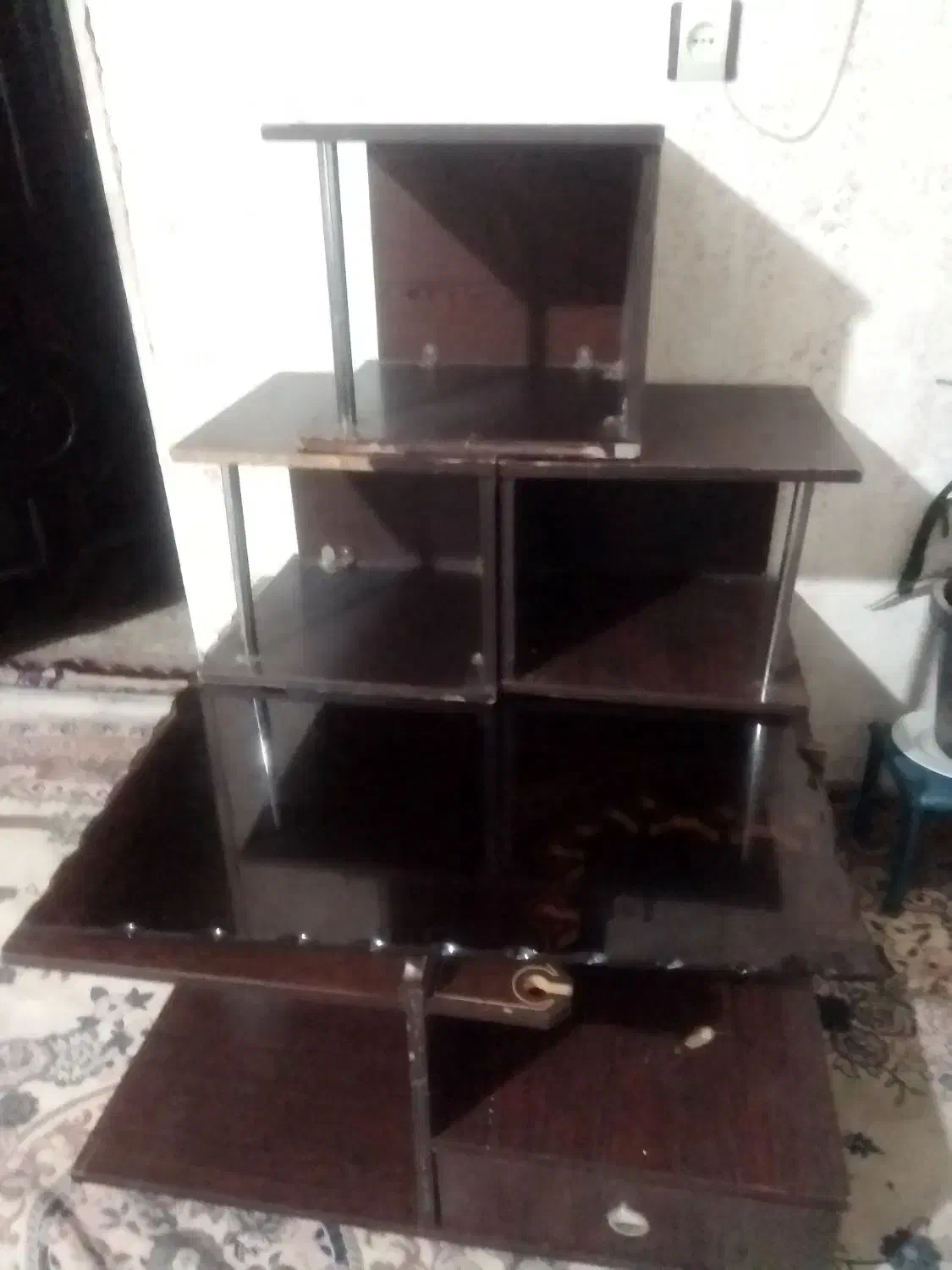 میز عسلی سه تا کوچک یکی بزرگ|مبلمان خانگی و میز عسلی|قوچان, |دیوار