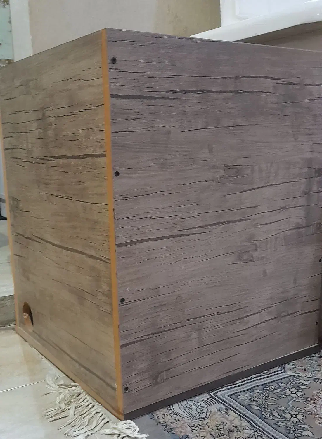 باکس چوبی|کتابخانه، شلف، قفسه‌های دیواری|شریف‌آباد, |دیوار