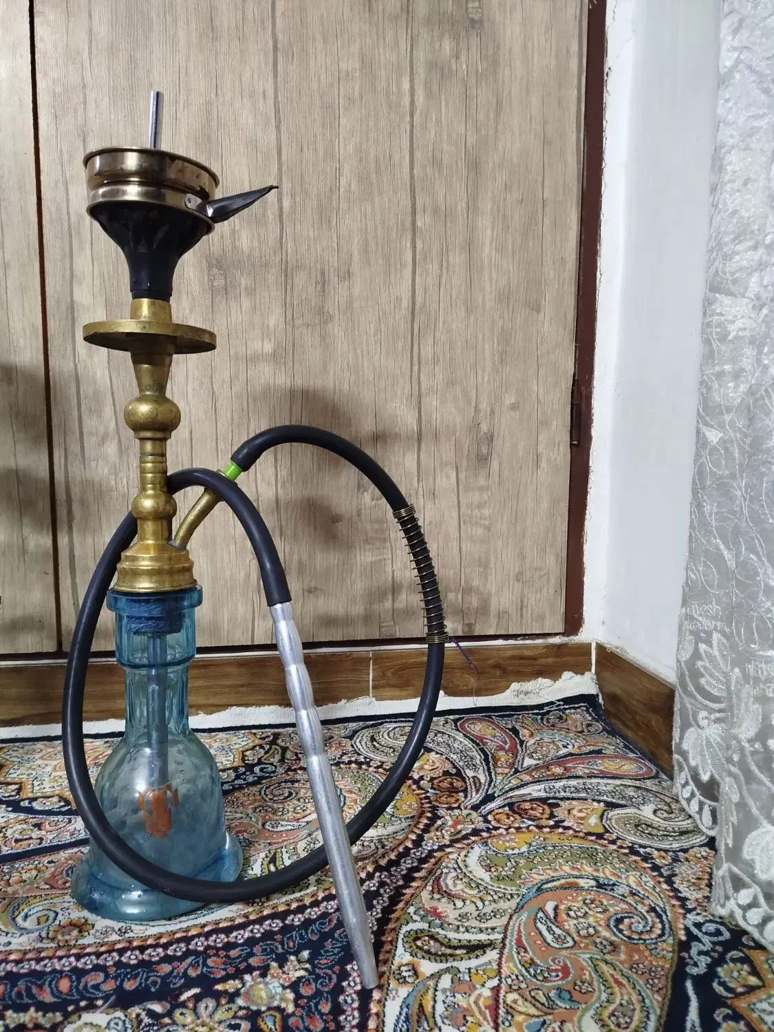 قلیان تنه برنجی با کیفیت|کلکسیون و سرگرمی|تهران, کیانشهر|دیوار