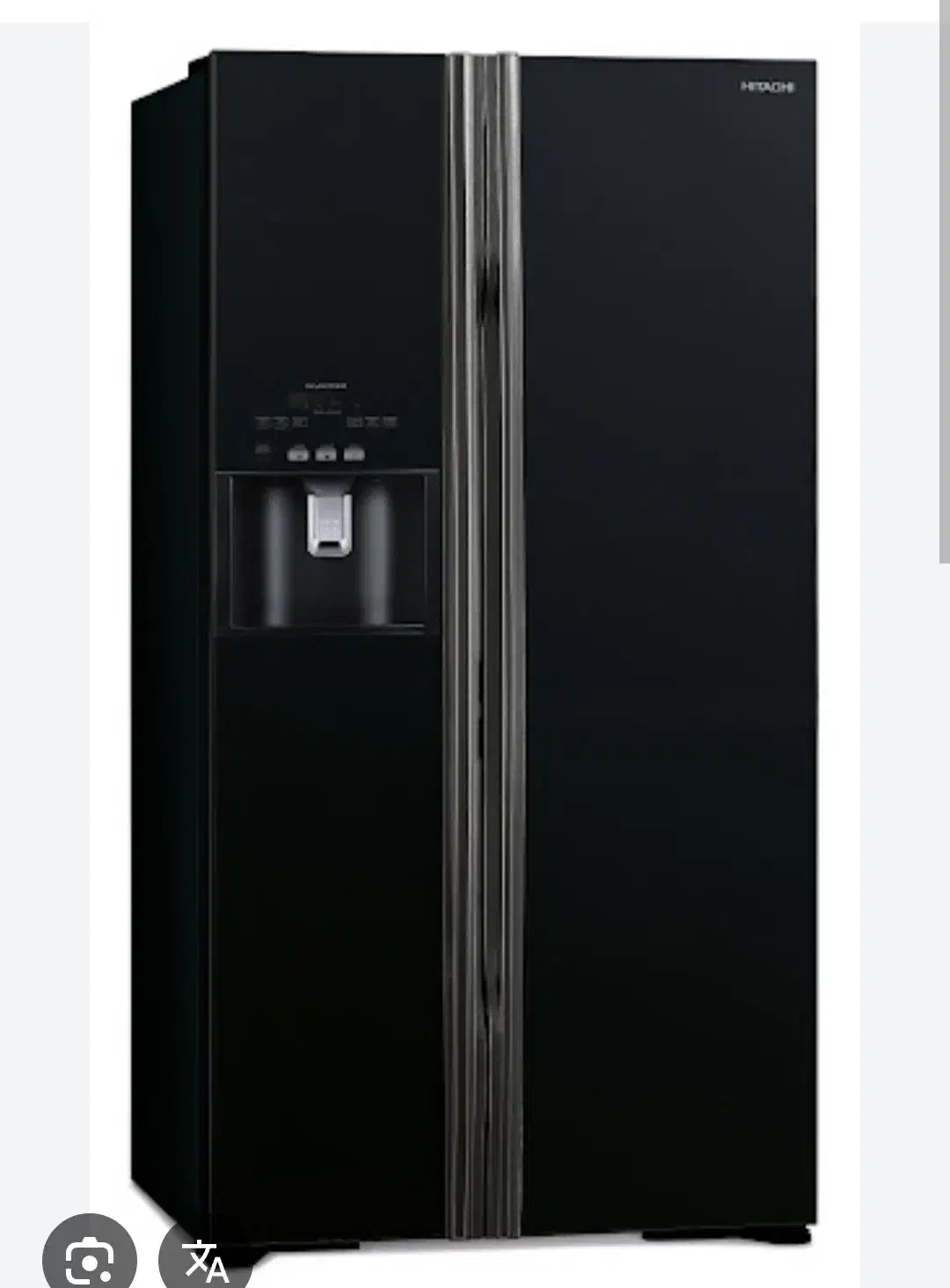 یخچال ساید هیتاچی مشکی اینه ای مدلR S700GP|یخچال و فریزر|تهران, فردوس|دیوار