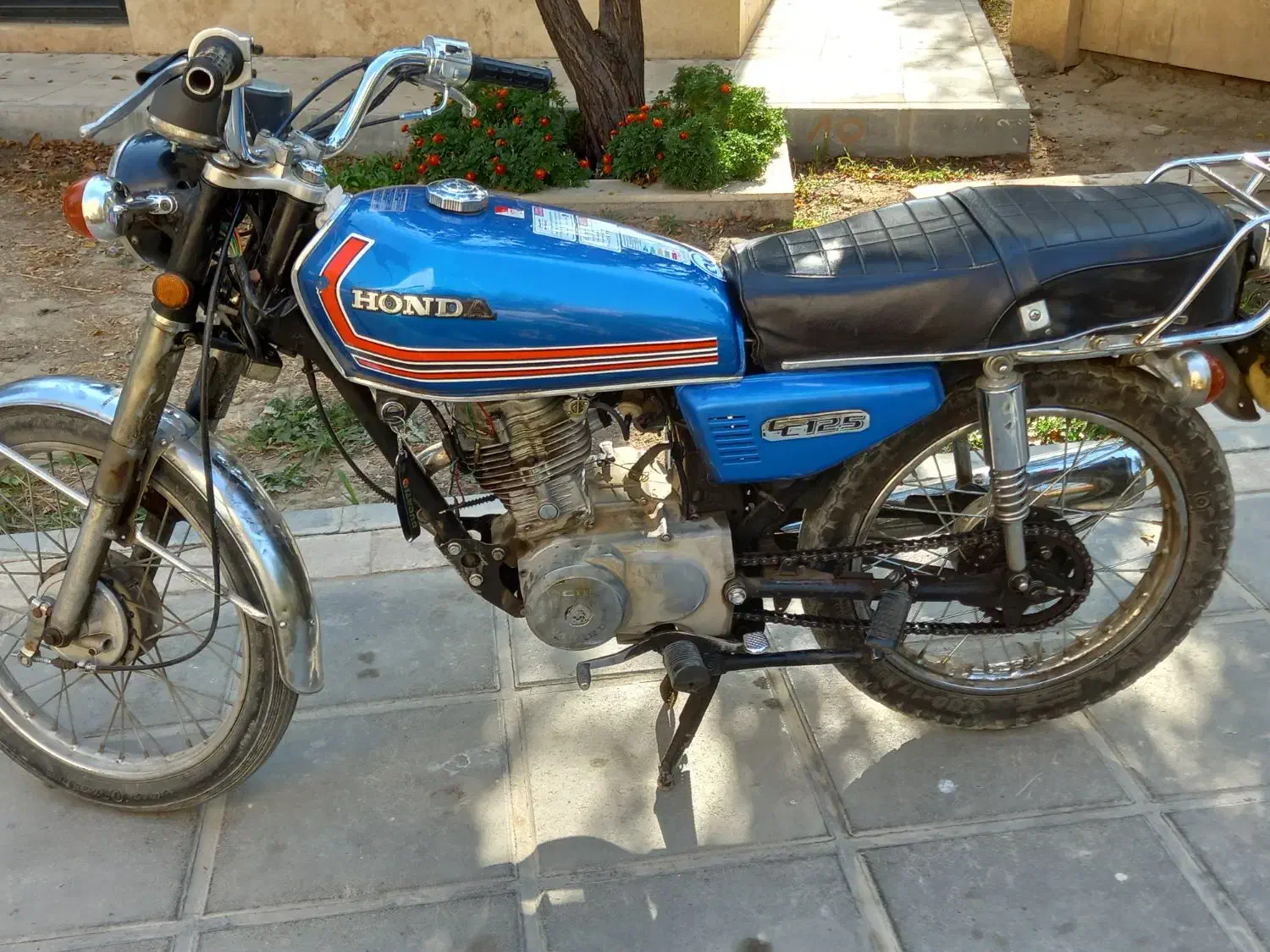 متورهندا۱۲۵ مزایده|موتورسیکلت|شهریار, شهرک نماز (دینار آباد)|دیوار