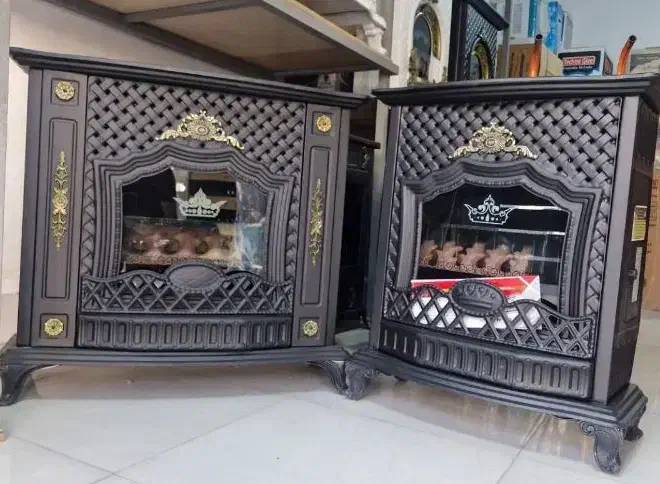 شومینه طرح الماس گاز|بخاری، هیتر، شومینه|رشت, رودباری|دیوار