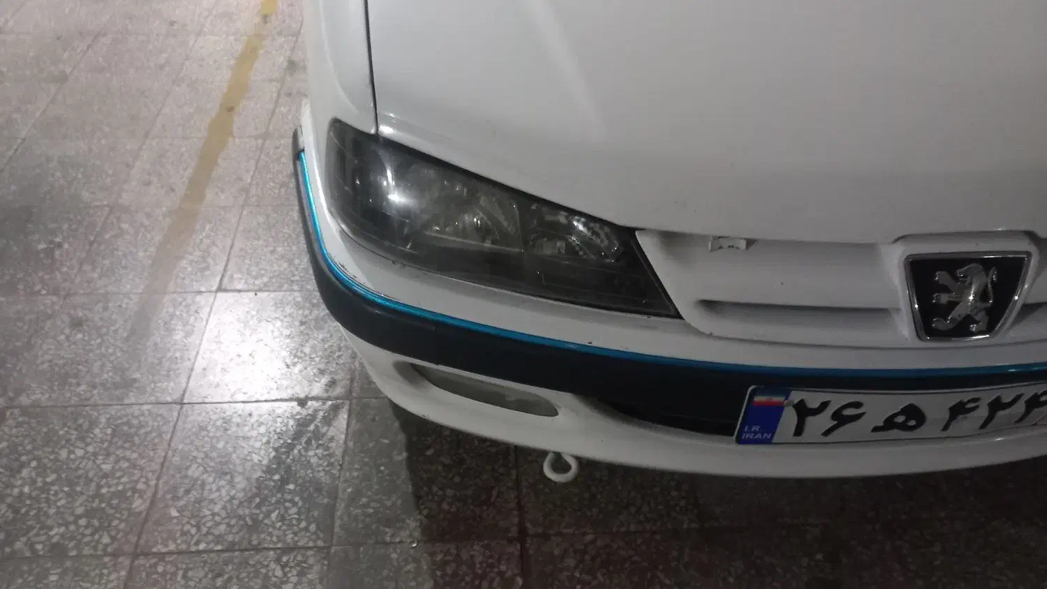 چراغ جلو پارس مکش دار رینگ اسپرت ۱۰ پر فابریکی پژو|قطعات یدکی و لوازم جانبی|فولادشهر, B4|دیوار