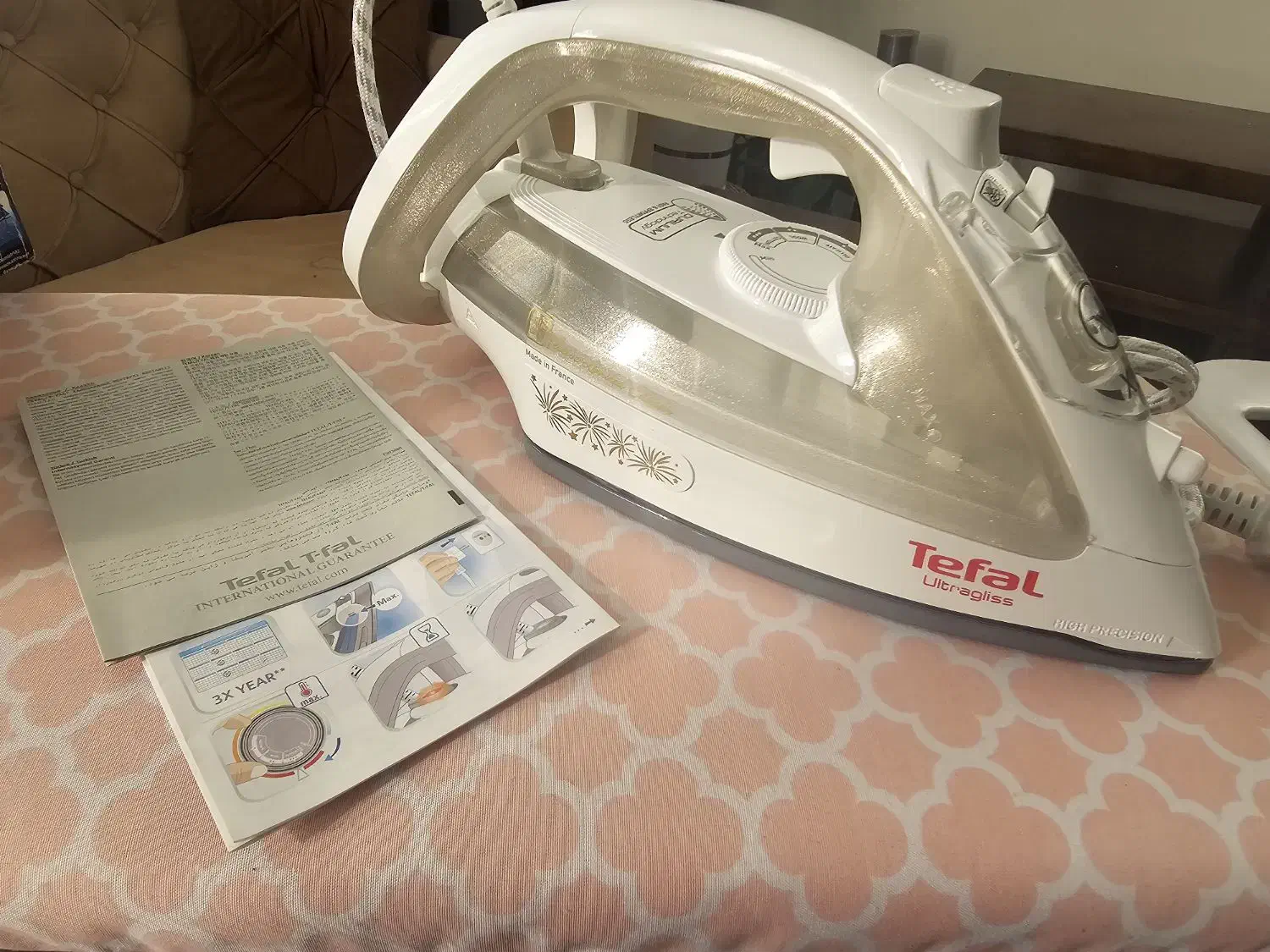 اتو بخار تفال و میز آکبند Tefal FV4911|اتو و لوازم اتو|شاهین‌شهر, دهخدا|دیوار