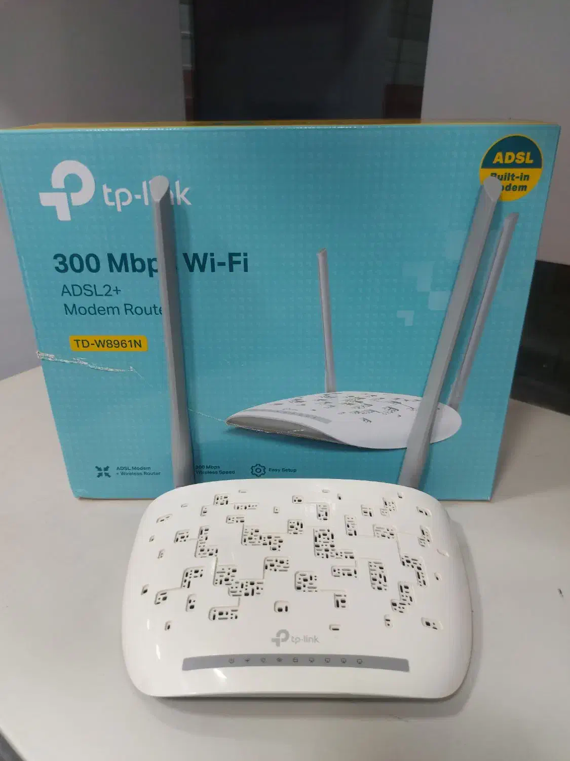 مودم روتر +ADSL2 تیپی لینک 8961N دوآنتن N300|مودم و تجهیزات شبکه|جوانرود, |دیوار