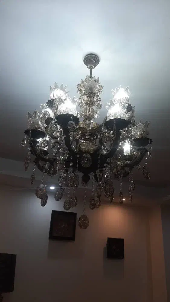 لوستر برنجی|لوستر و چراغ آویز|کرج, ساماندهی|دیوار