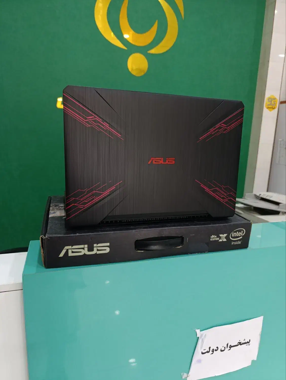 لپ تاپ آمریکایی گرافیک بالا ASUS GAMING|رایانه همراه|هشتگرد, هشتگرد قدیم|دیوار