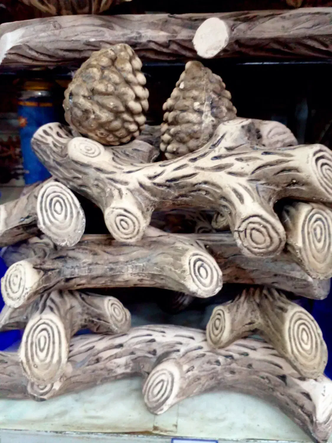 لوازم منقل مشعل و هیزم( چوب ) شومینه|بخاری، هیتر، شومینه|قم, نوقطار|دیوار