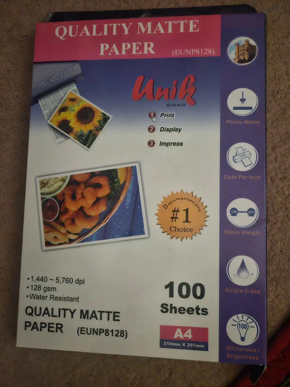 کاغذکتدیونیک|لوازم التحریر|اصفهان, سرچشمه|دیوار