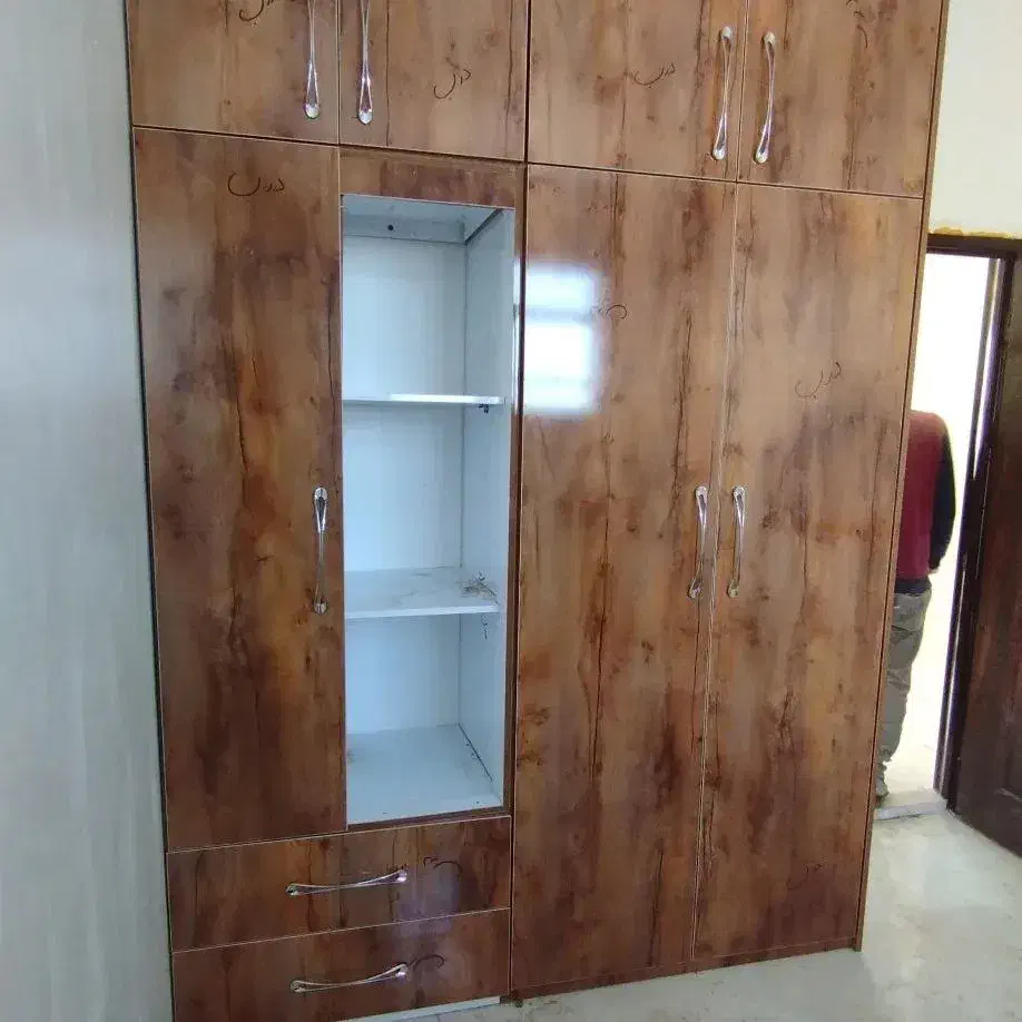 کمددیواری گردویی|جاکفشی، کمد، دراور|اردبیل, |دیوار