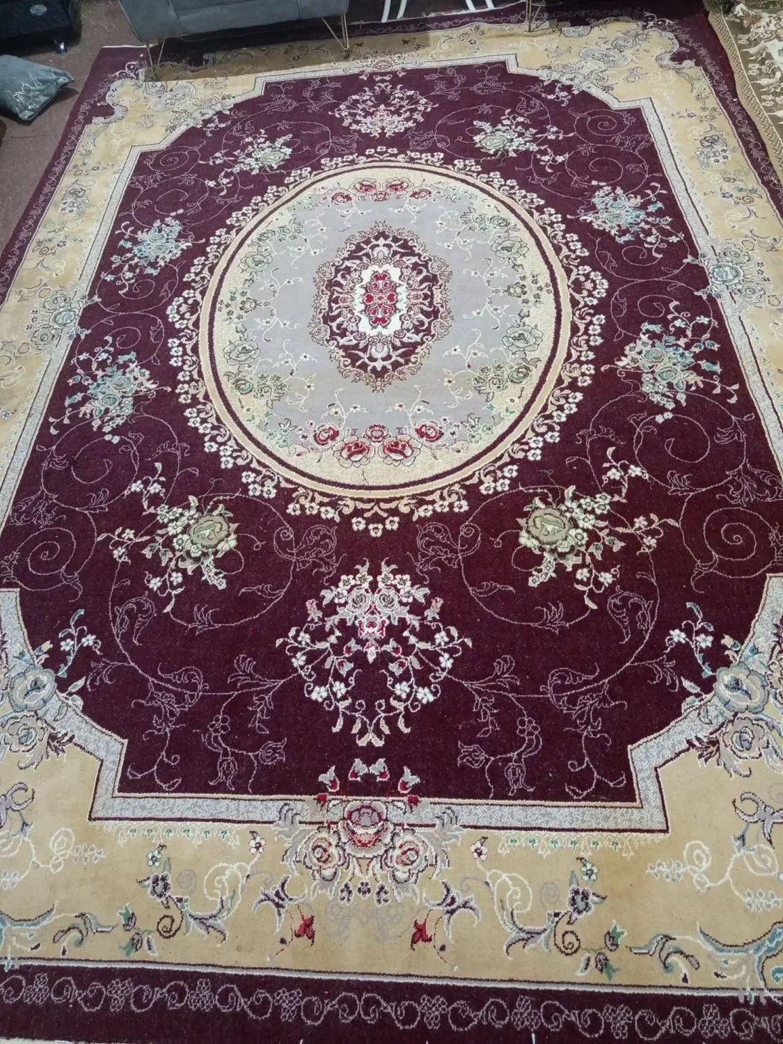 فرش۹متری و۳متری و روفرشی ۹متری۲عدد|فرش|رشت, حومه رشت|دیوار