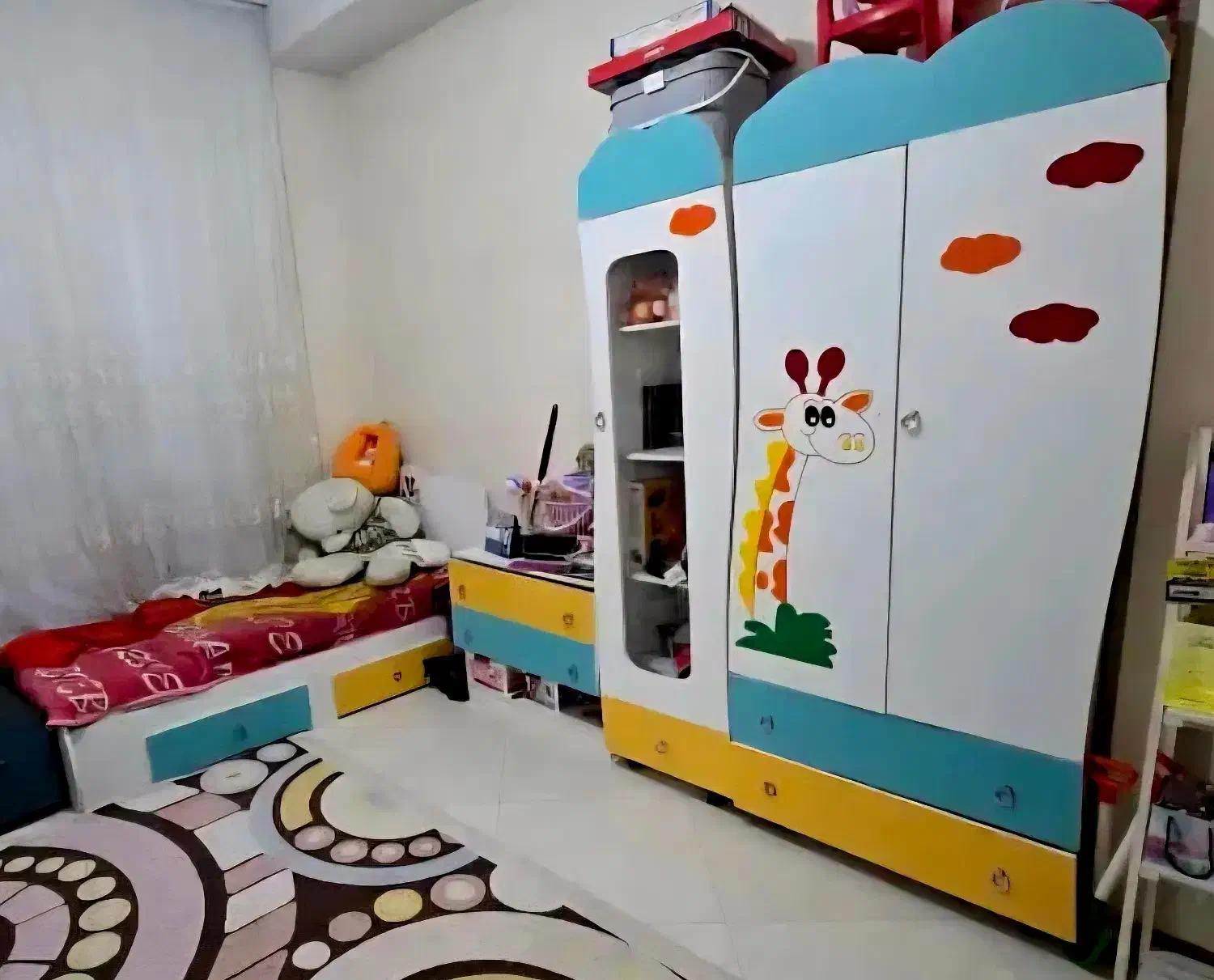 تخت و کمد و دراور کودک و نوجوان|تخت و سرویس خواب|کرج, کرج نو|دیوار