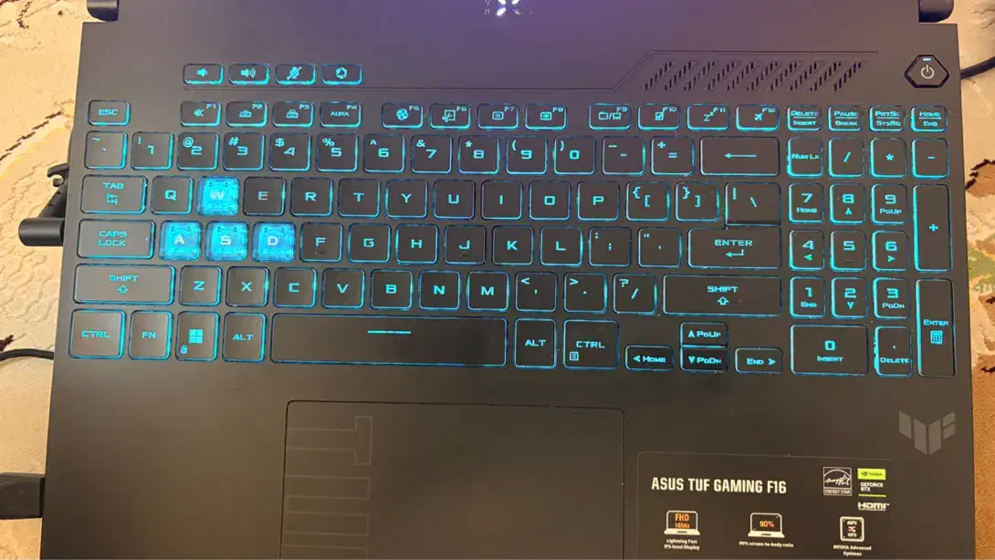 Asus Tuf Gaming F16 64GB Ram 1Tb Ssd|رایانه همراه|خرم‌آباد, |دیوار