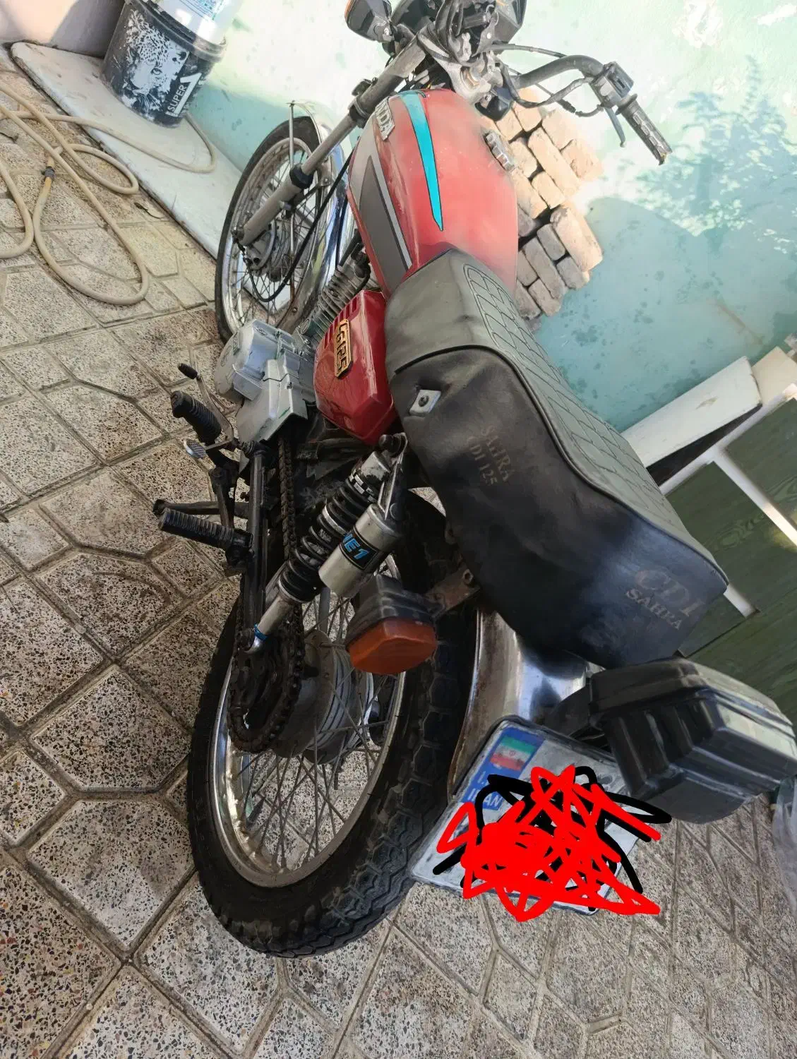 ۱۲۵سند دار پلاک ملی|موتورسیکلت|بندر ترکمن, |دیوار