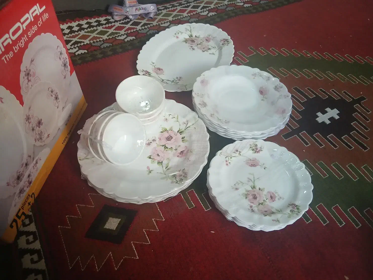 سرویس ارکوپال ۶نفره نو فروشی|ظروف سرو و پذیرایی|پاکدشت, پاکدشت (مامازند)|دیوار