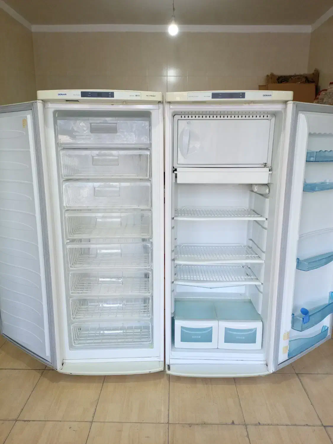 یخچال دوقلوی دونار|یخچال و فریزر|مهاباد (آذربایجان غربی), |دیوار