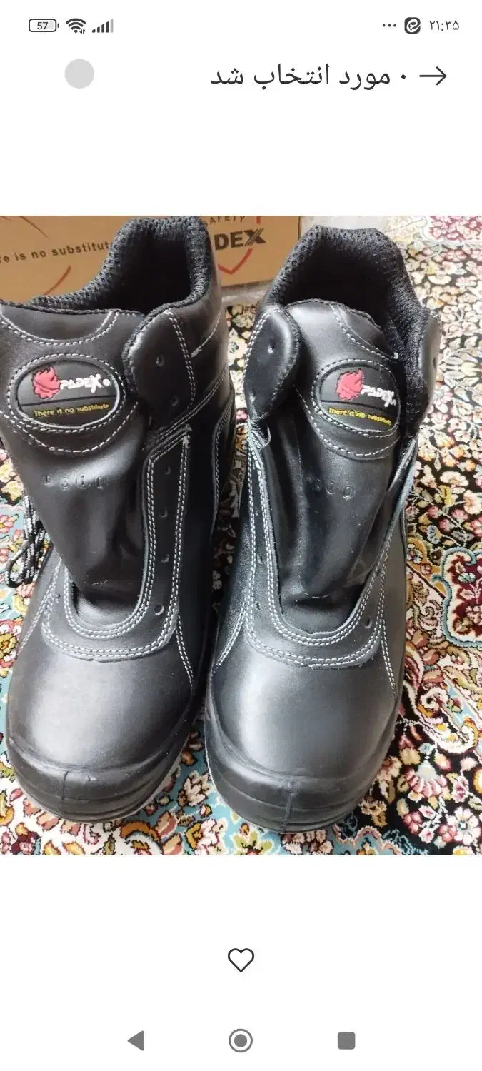 کفش ایمنی|کیف، کفش، کمربند|اصفهان, شهرک کوثر|دیوار