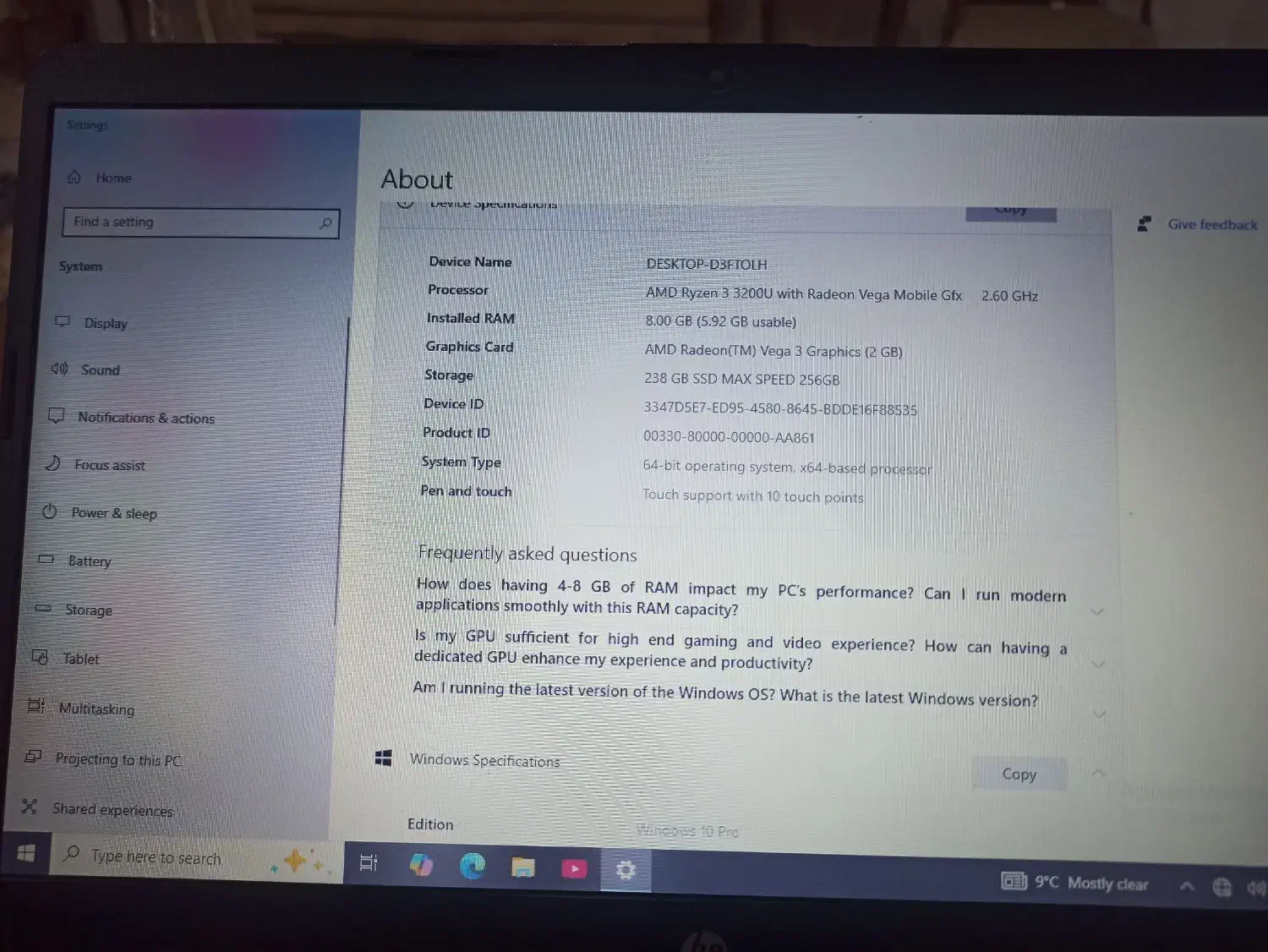 لپ تاب  HP|رایانه همراه|ارومیه, |دیوار