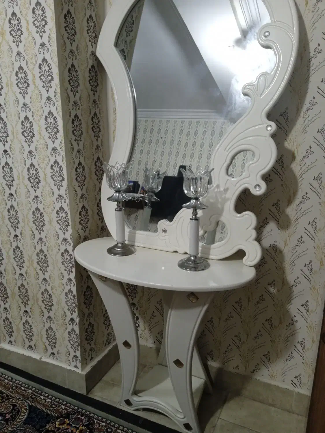 آینه و شمعدان|آینه|گرگان, |دیوار