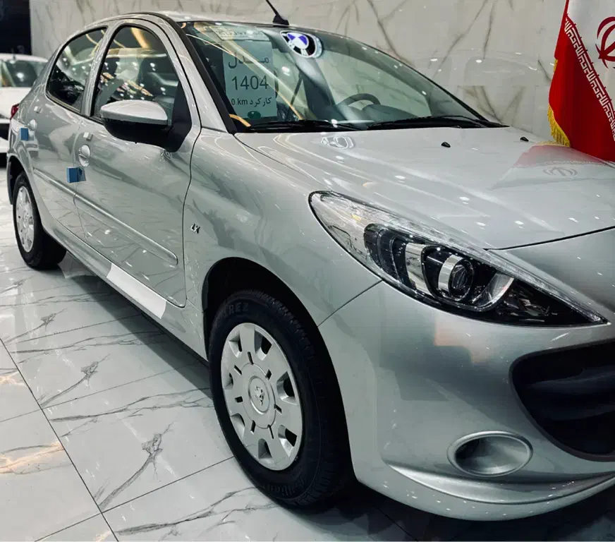 ۲۰۷صفرمدل۴۰۴ارتقاسقف فلز هیدرولیک|خودرو سواری و وانت|اراک, |دیوار