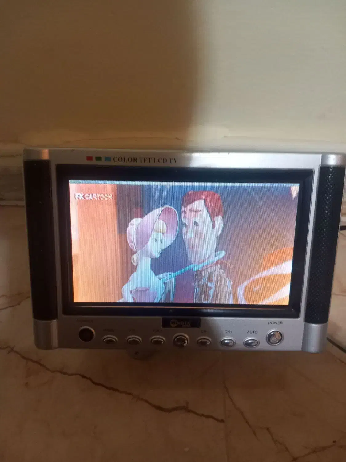 تلویزیون کوچک|تلویزیون و پروژکتور|تهران, سازمان برنامه شمالی|دیوار