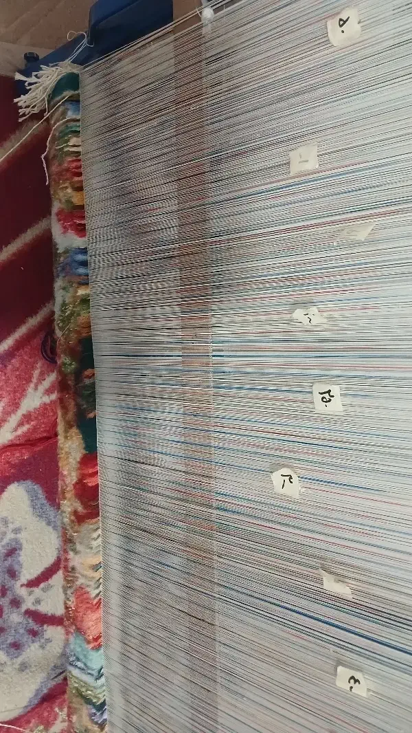 تابلو فرش نیمه کاره (برای بافت )|فرش|تبریز, |دیوار